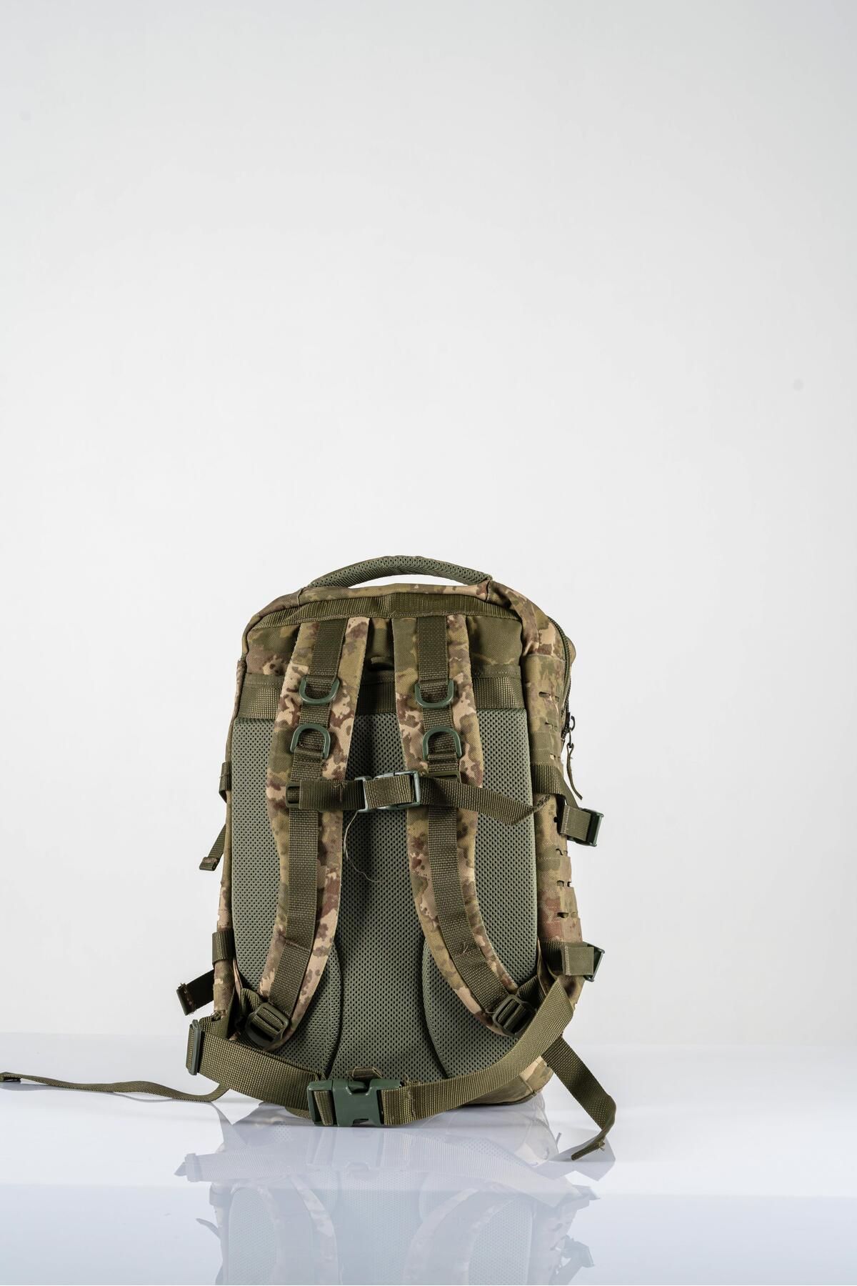 Combat Tactical-Rucsac militar rezistent la apă 45 Lt - Drumeții tactice în aer liber și călătorii Camping Trek 5