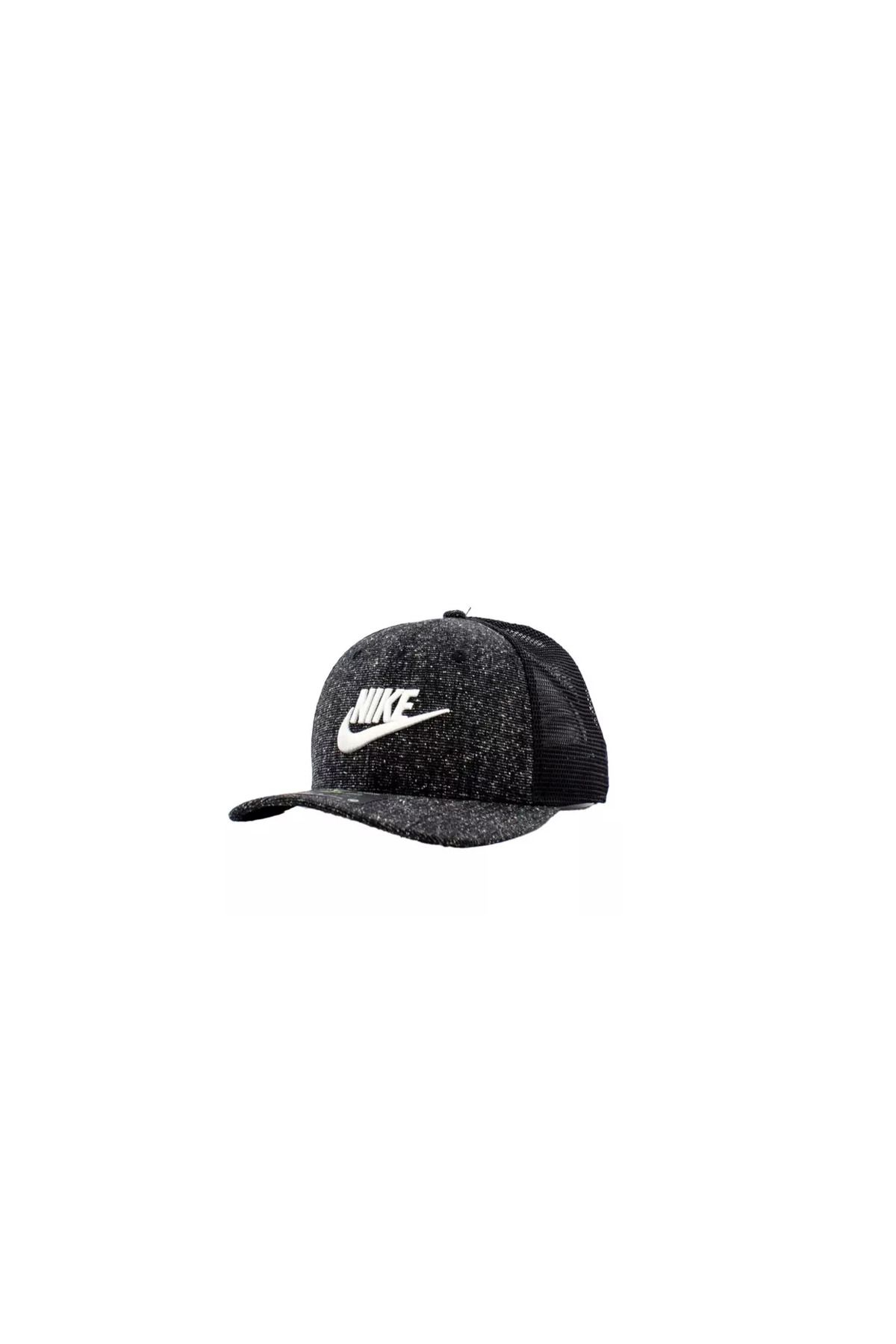 Nike Yetişkin Unisex Spor Giyim Trucker Snapback Şapka/Şapka-Siyah FO8147-010