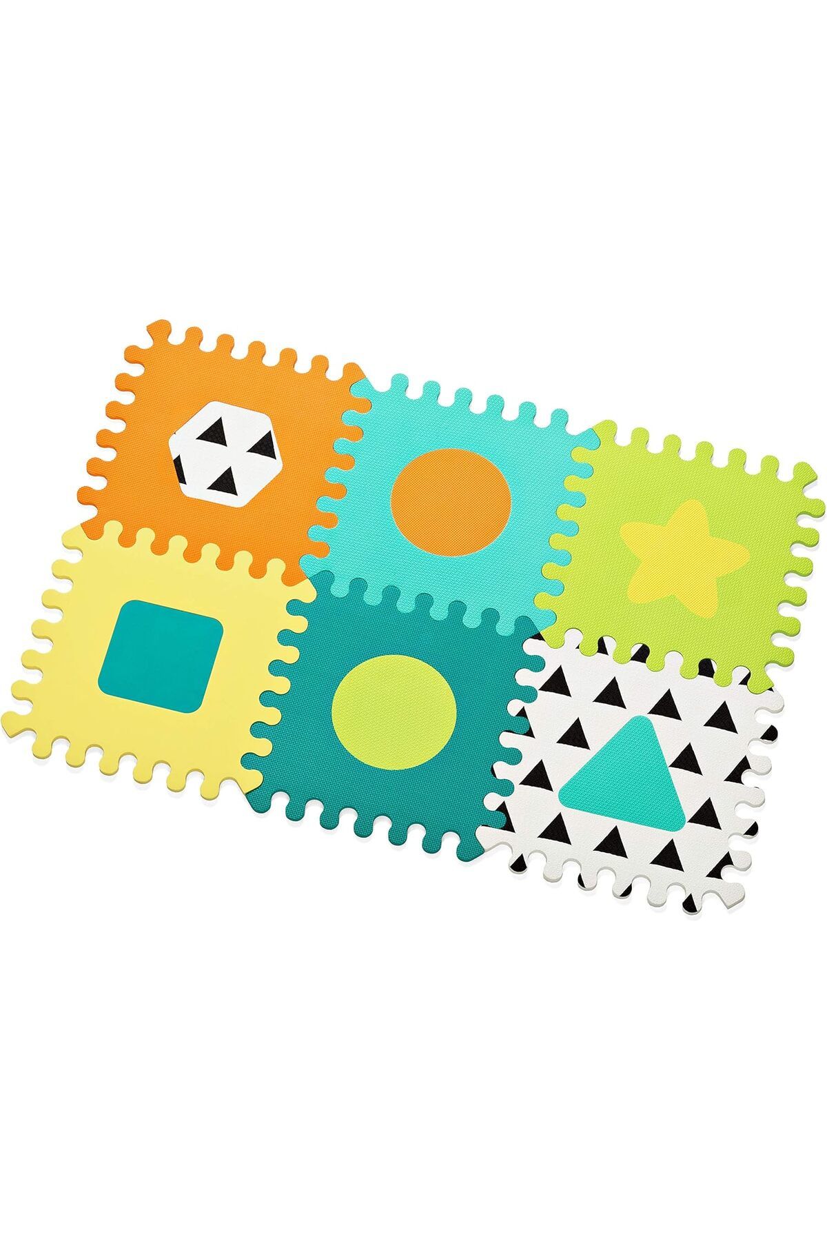 Infantino-Gaga Soft Foam Puzzle Mat 6pcs IN216056 2