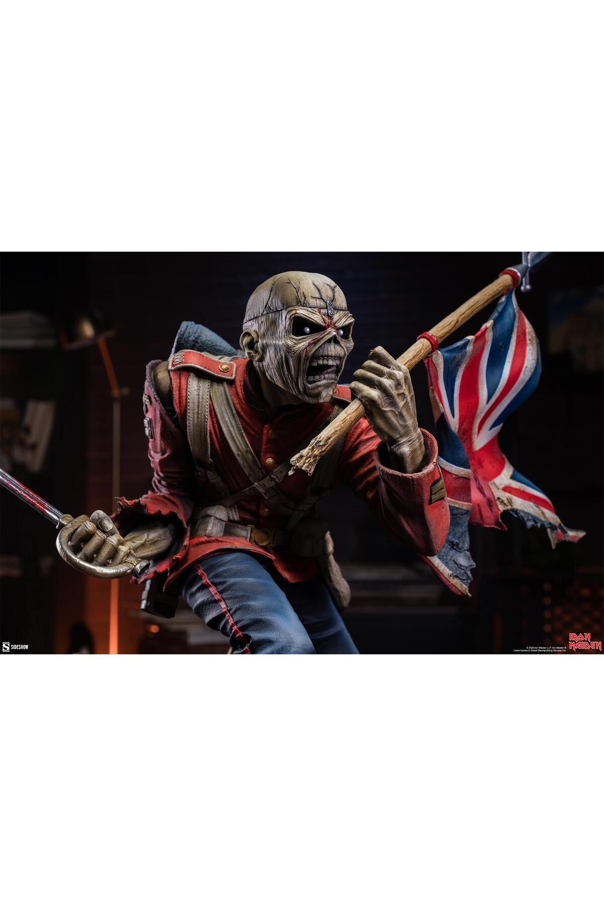 Sideshow Collectibles Iron Maiden The Trooper Eddie Premium Format Figure