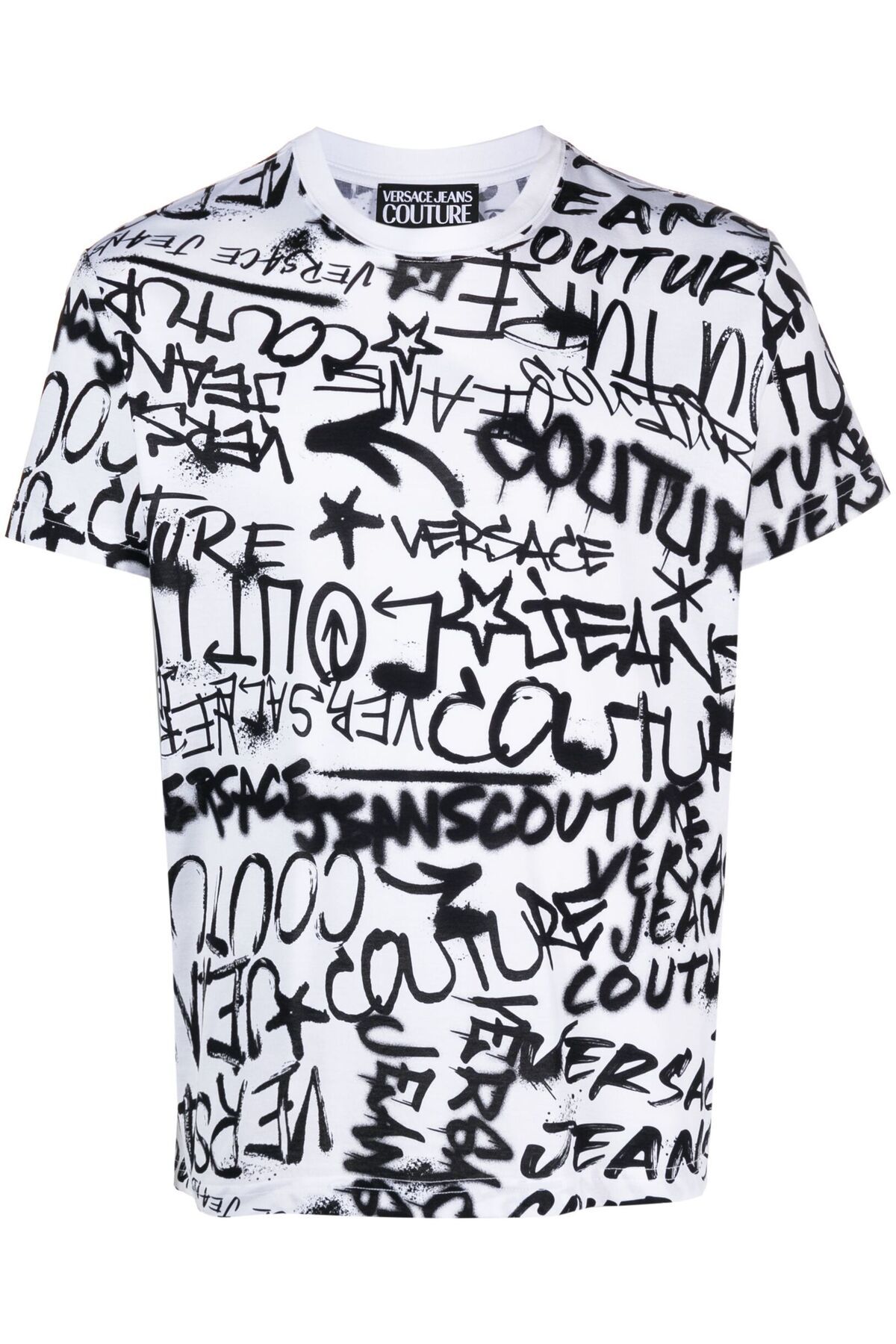 VERSACE JEANS COUTURE Graffiti Print T-shirt