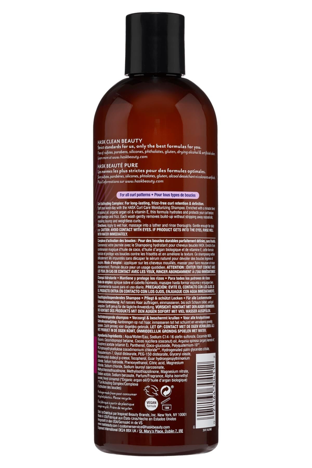 HASK-Curl Care Moisturizing Shampoo 355ml 2