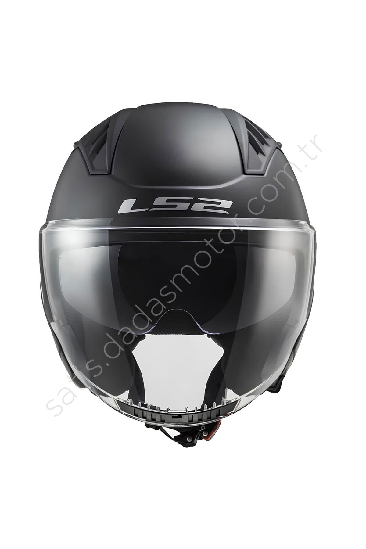 LS2 COPTER 2 MAT SİYAH AÇIK KASK