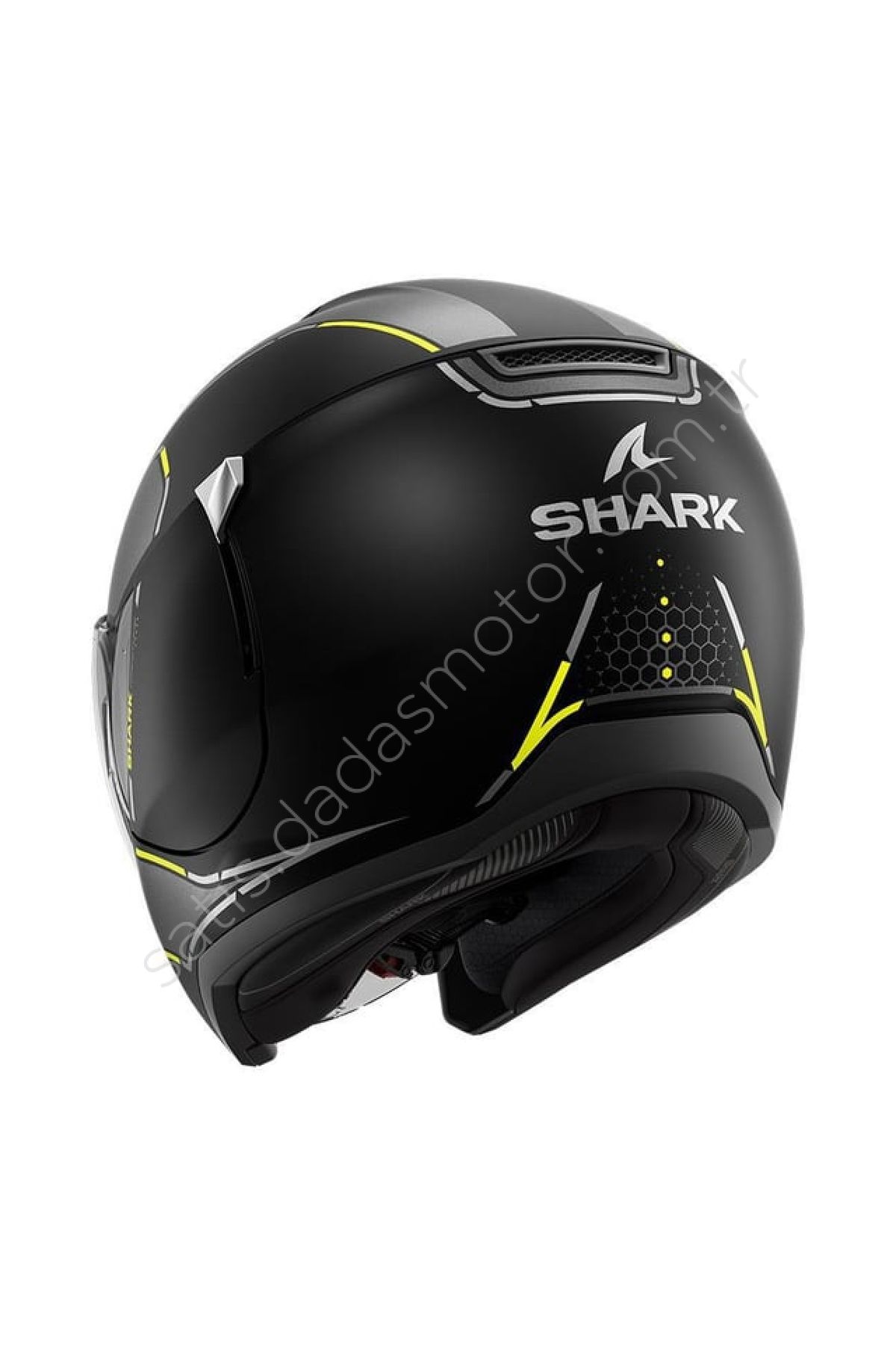 Shark CİTY CRUİSER KRESTONE SİYAH-NEON AÇIK KASK