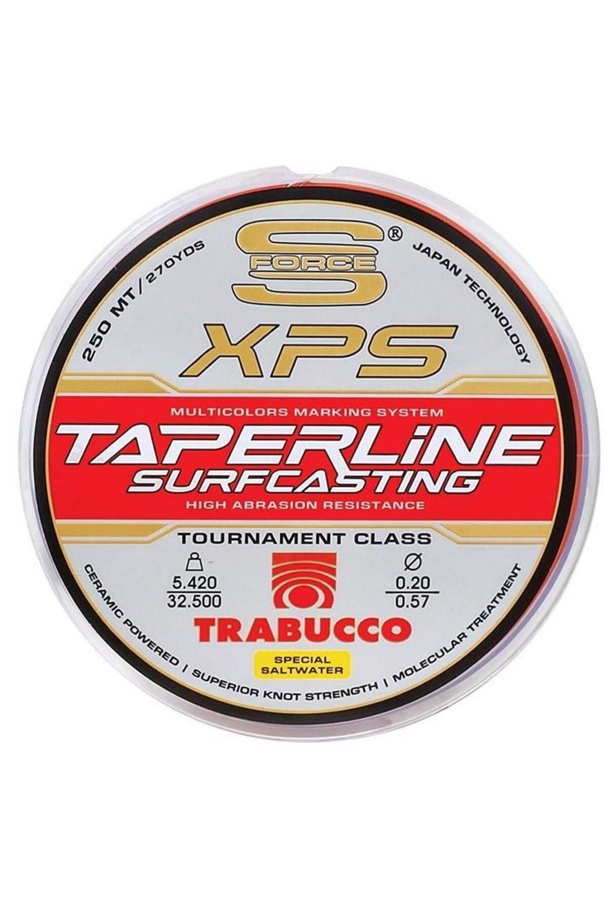 TRABUCCO S-Force Xps Taperline Surfcasting Monoflament Misina 0,20mm