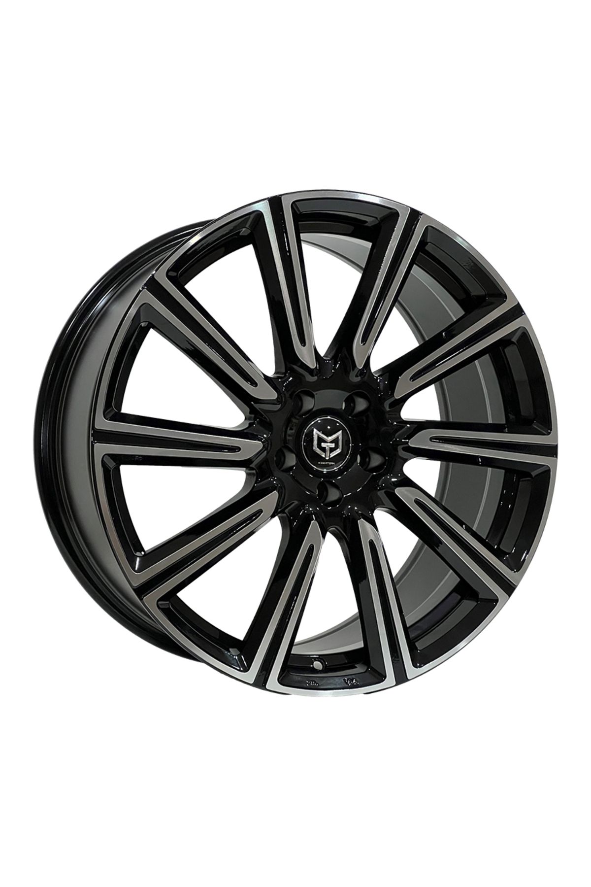 megatork CHERY UYUMLU 9 X 20 TORK-7841 5X108 ET50 73.1 BLACK MACHINED JANT TAKIMI