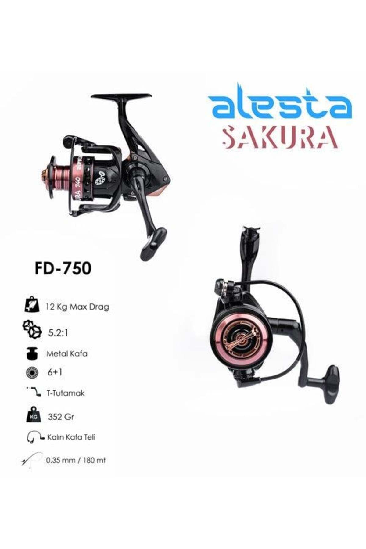 Alesta SAKURA FD-750 5000 AL KAFA CNC KOL 6+1 BB OLTA MAKİNASI