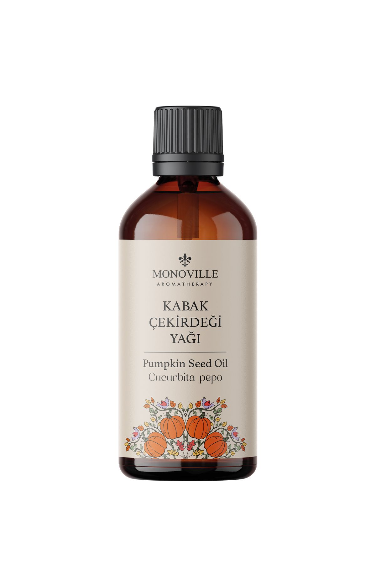 Monoville Kabak Çekirdeği Yağı 100 ml %100 Saf ve Doğal (Pumpkin Seed Oil)