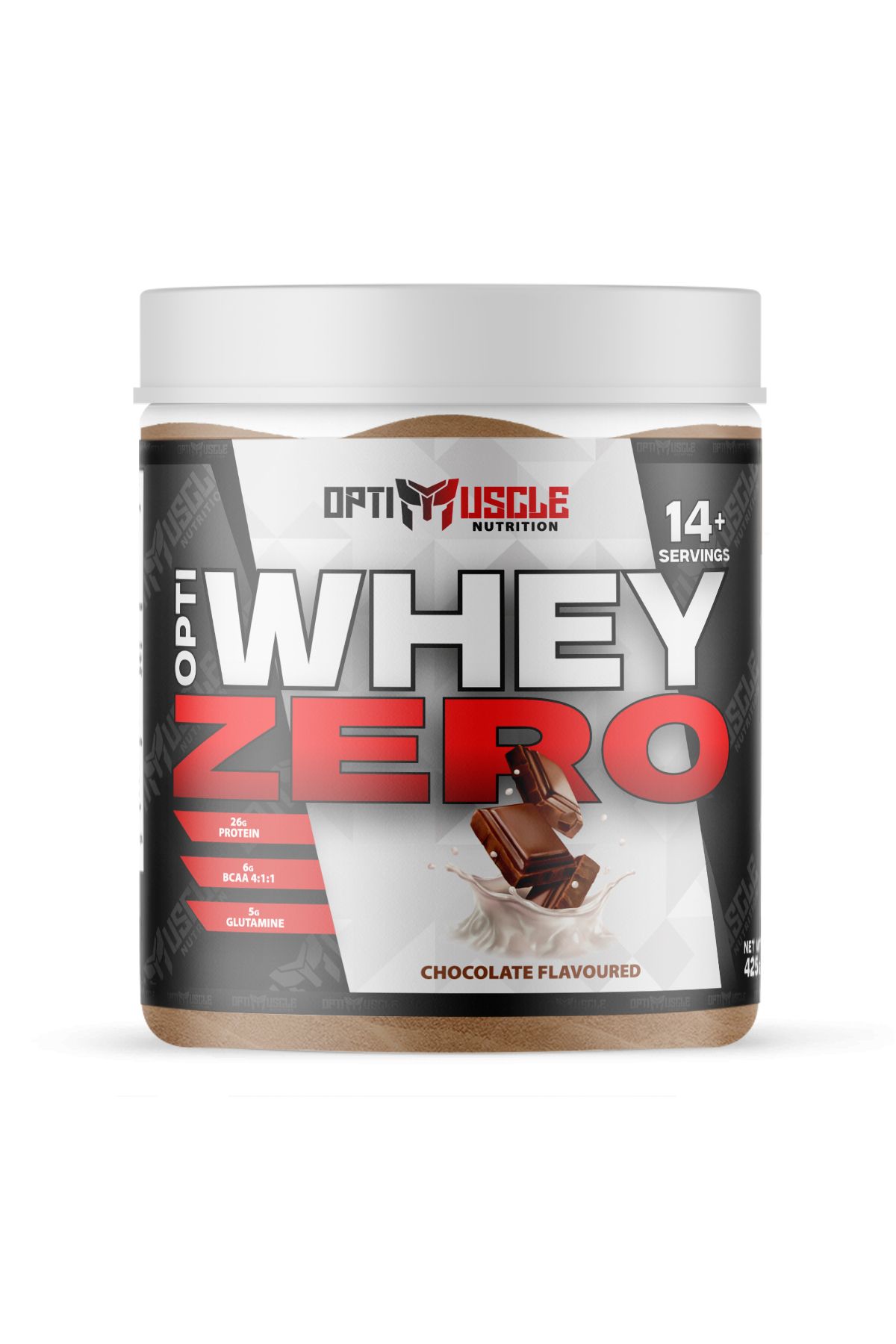 Optimuscle Nutrition Opti Whey Zero Çikolata 425g - 14 Servis