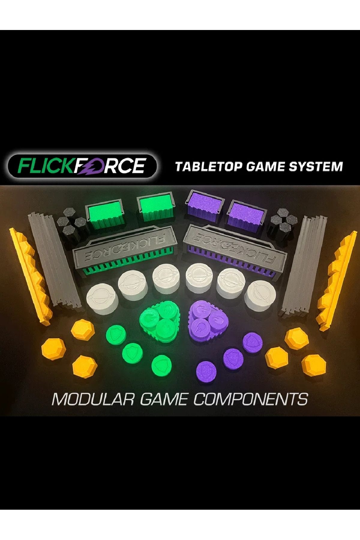 KAMER-Flickforce! - Modular Slide Table Game 2