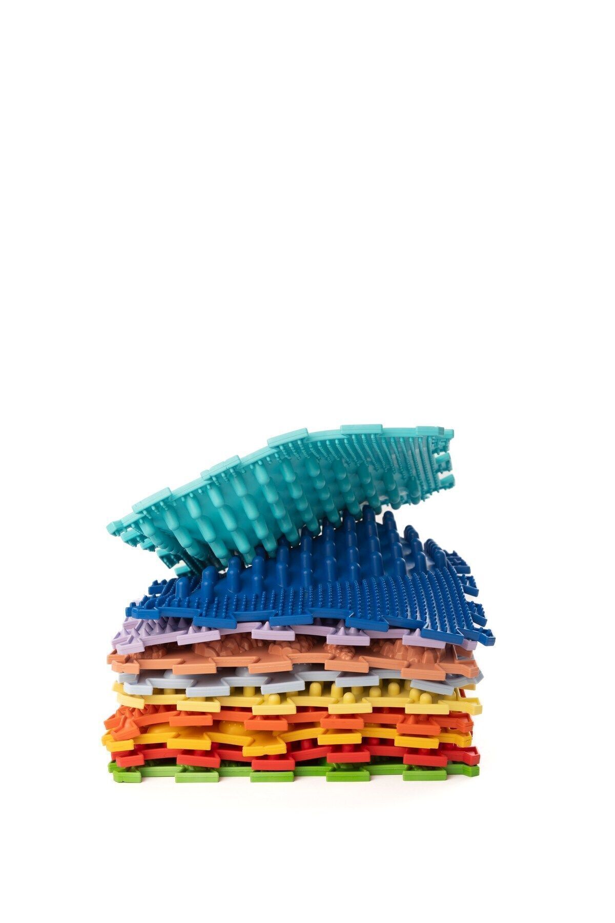 Ortohalı 10 Modüllü Ortopedik Halı Çocuk Duyu Matları Puzzle Çocuk Masaj Halıları Oh102 fotoğrafı 3 (önizleme)