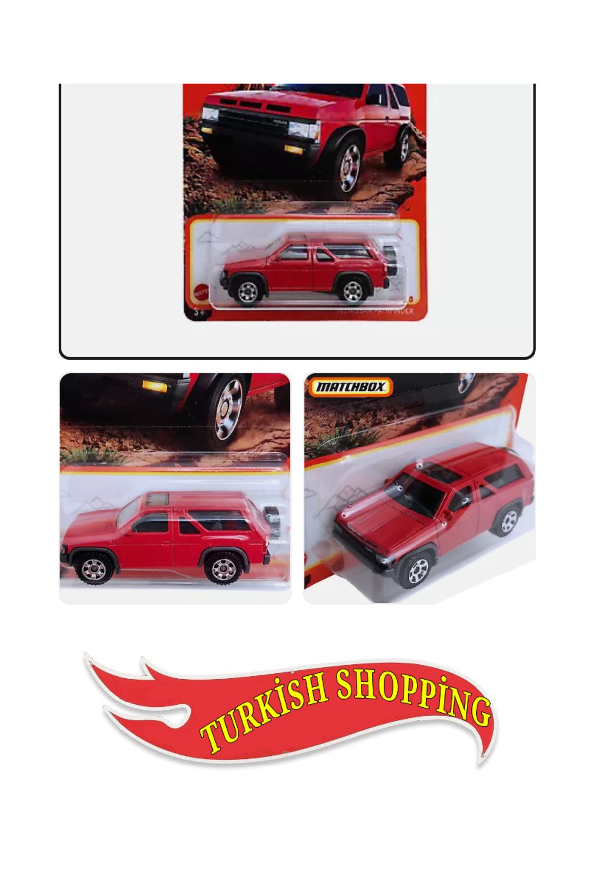 HOT WHEELS Matchbox 1:64 Ölçek 1985 Nissan Pathfinder