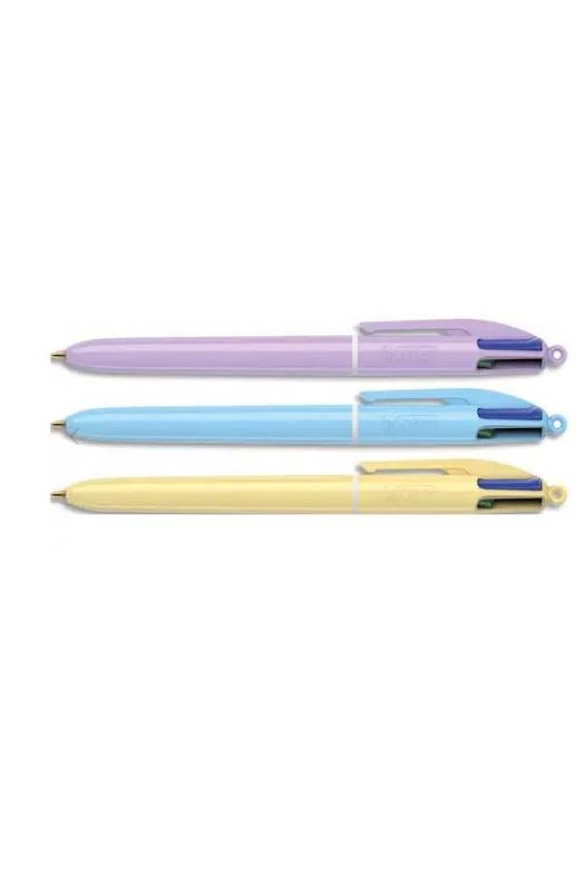 Bic Tükenmez Kalem 4 Renk Pastel