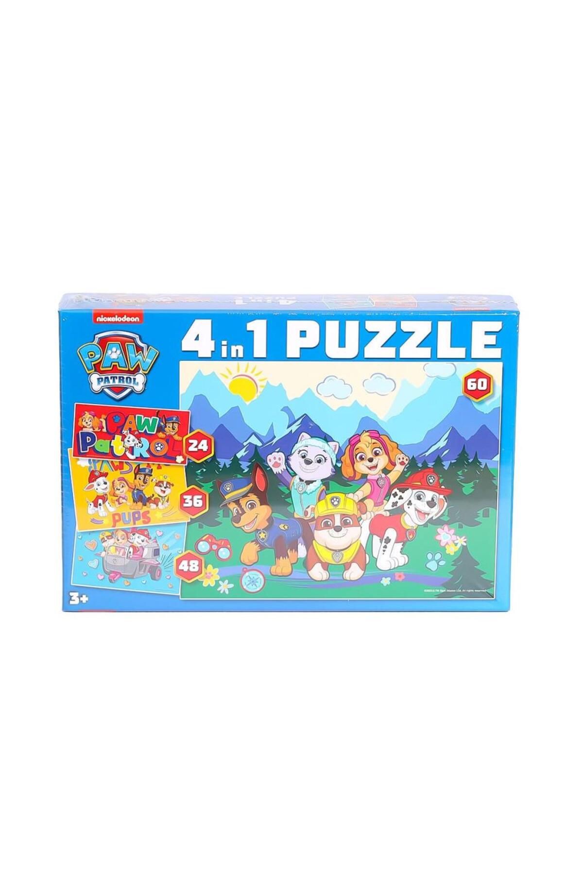 CPU ELEKTRONİK PW7931 Paw PAtrol 4IN1 Puzzle -Laço