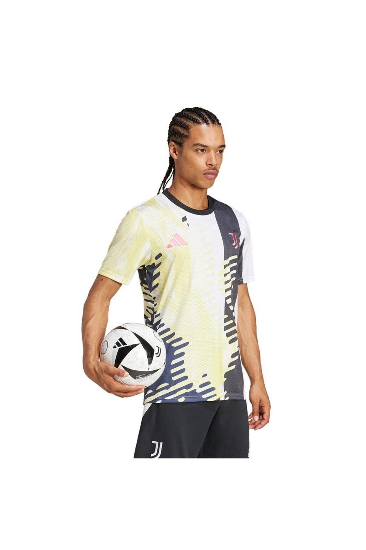پیراهن فوتبال زرد مردانه جرسی یوو اورجینال adidas