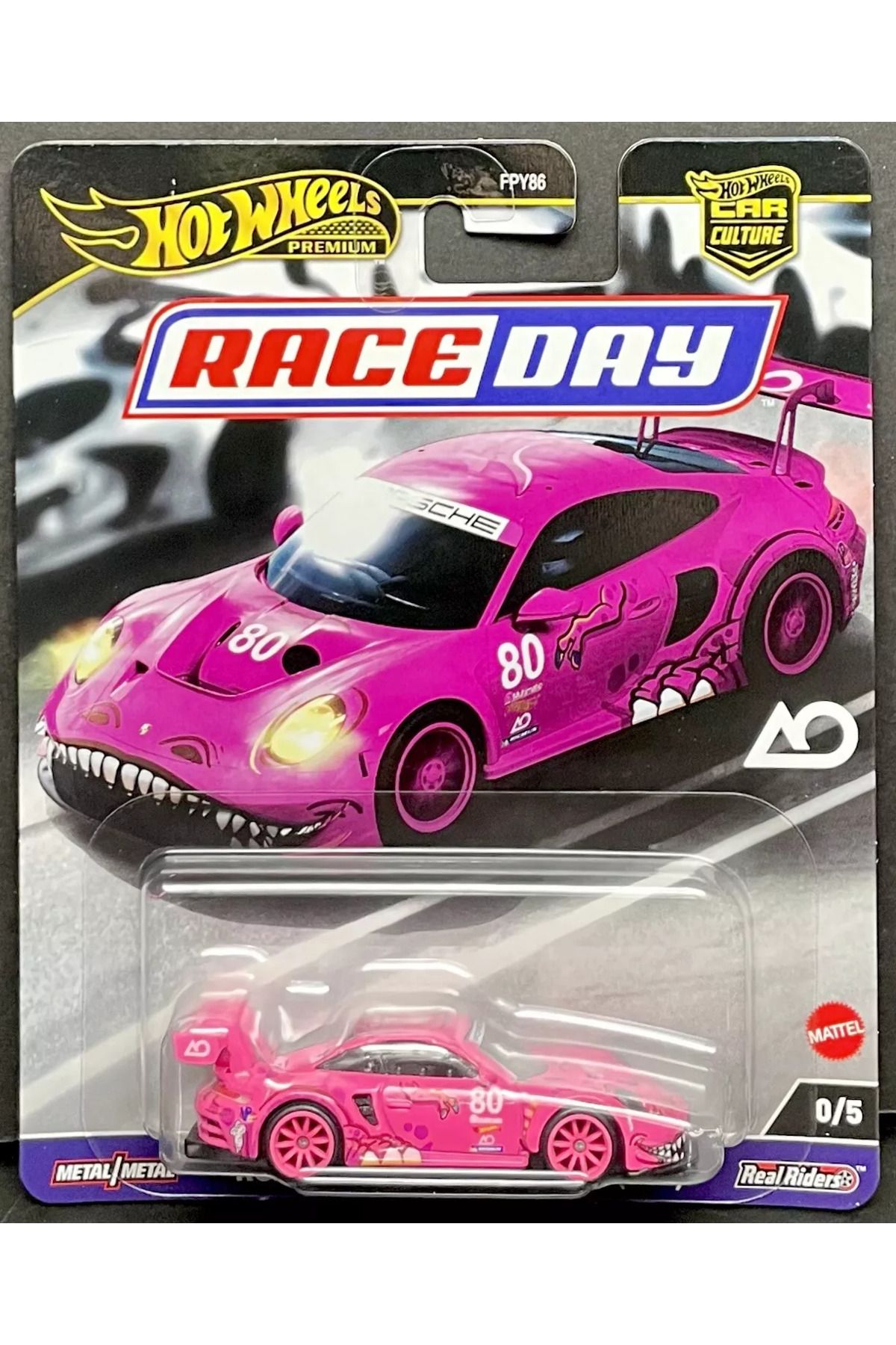 HOT WHEELS Premium Car Culture Race Day Pink Roxy Porsche 911 GT3 R 0/5 Chase