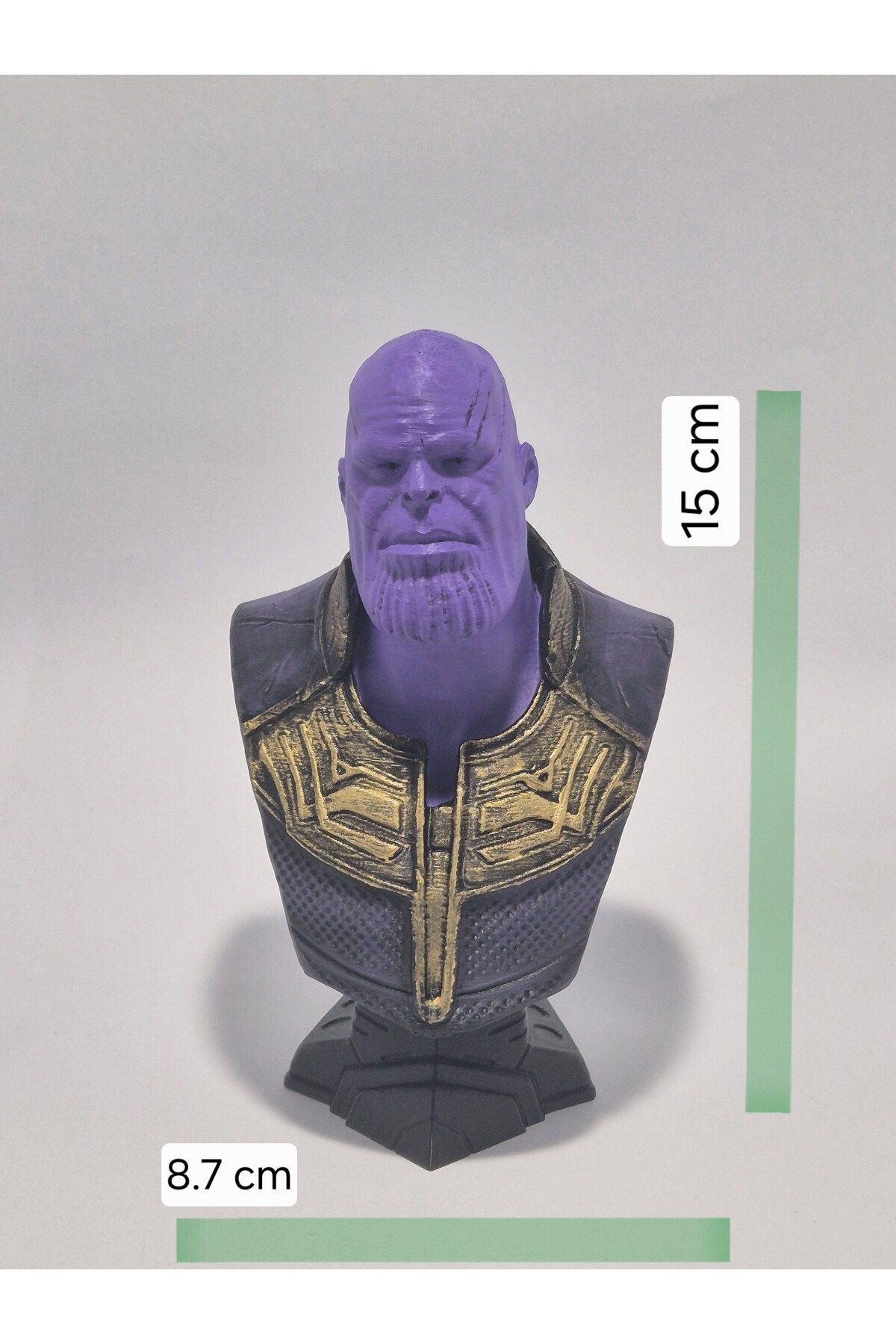 Ekc style Thanos Büst, Marvel comics, Thanos Figür 15 cm