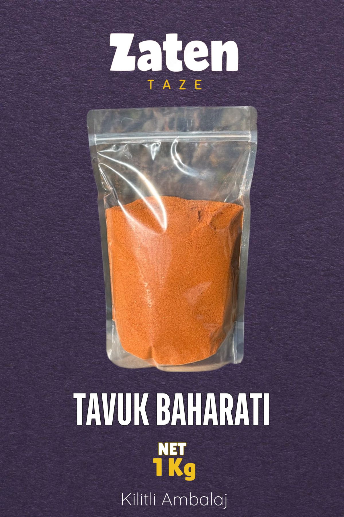 Zaten Taze Tavuk Sosu 1 Kg Tavuk Harcı Baharatı