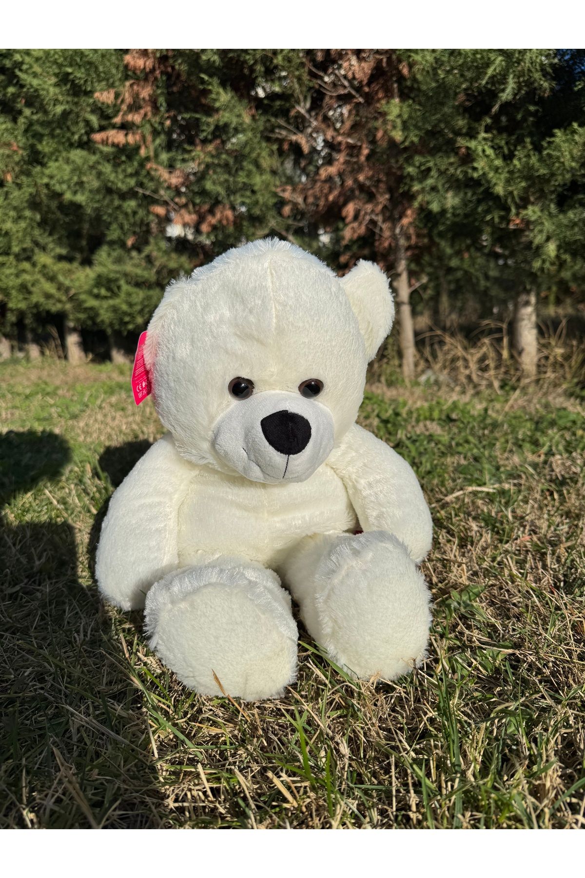 SELAY TOYS-White Cute Bear 50 cm 2