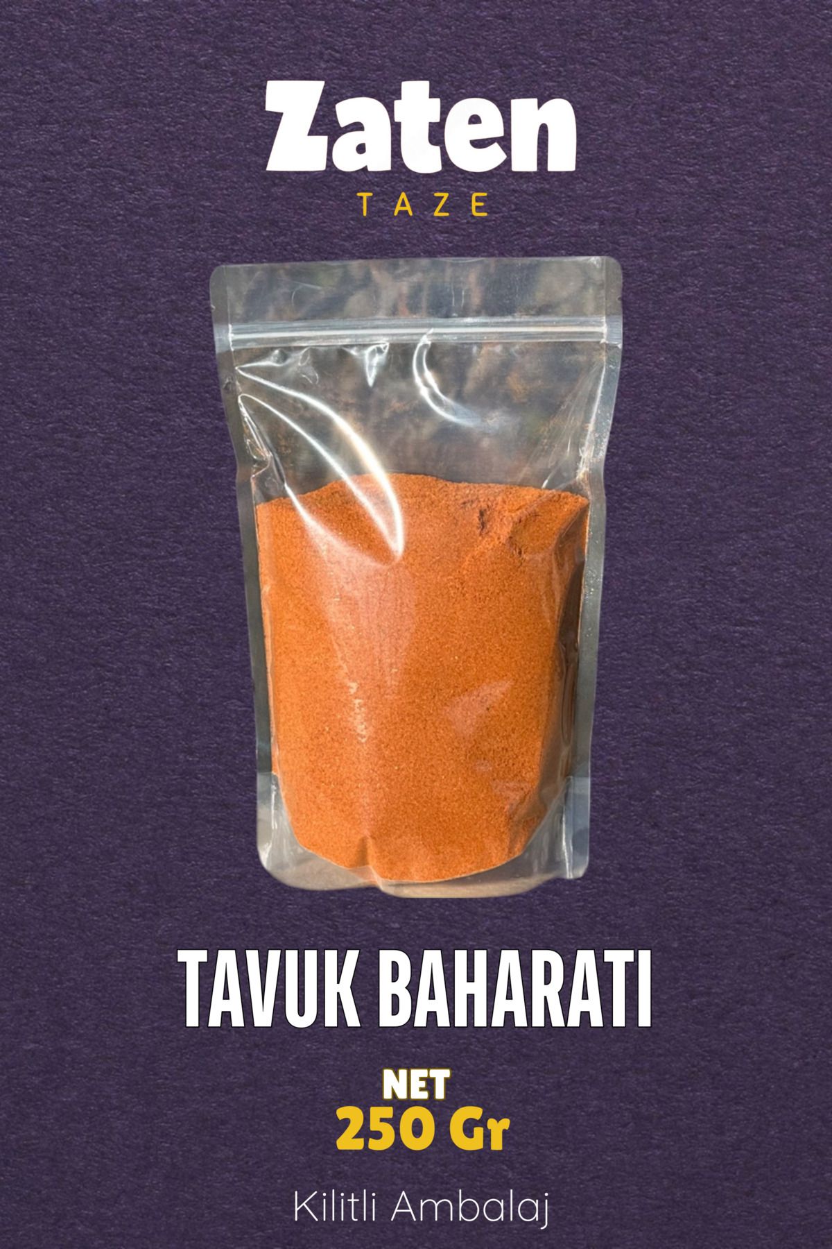 Zaten Taze Tavuk Sosu 250 Gr Tavuk Harcı Baharatı