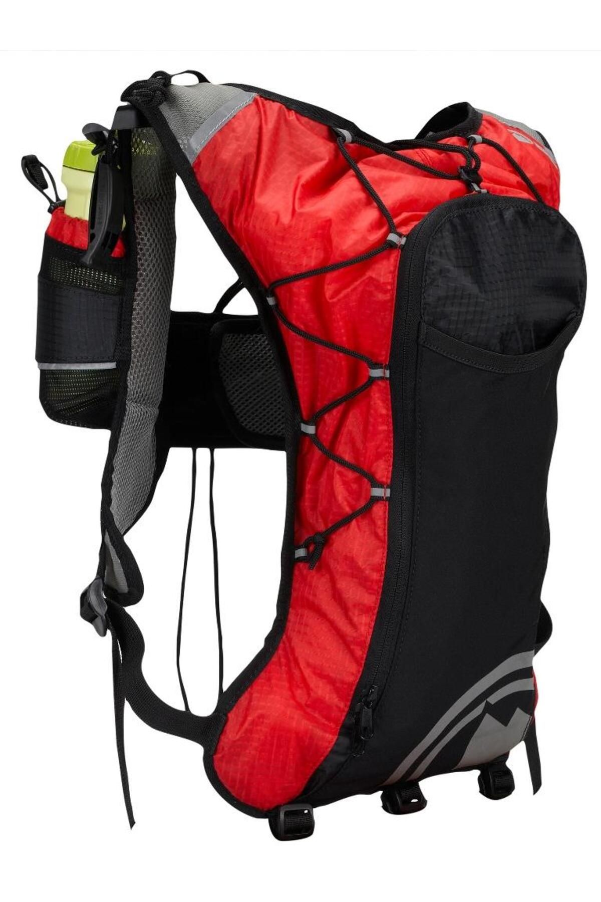 BERG Lynx Trekking Sırt Çantası 10+50 Litre-KIRMIZI