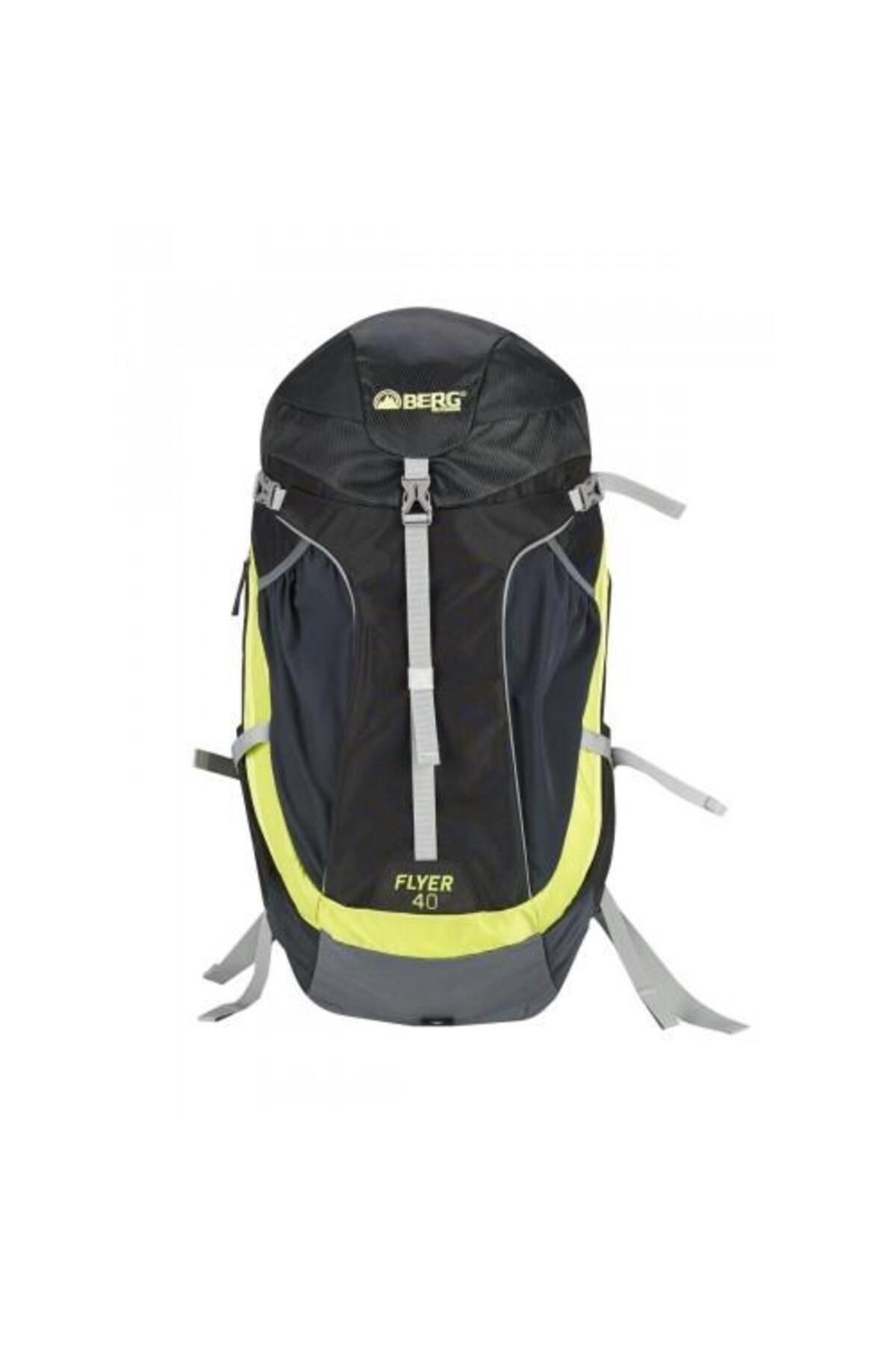 BERG Flyer Trekking Sırt Çantası 40 Litre-SİYAH