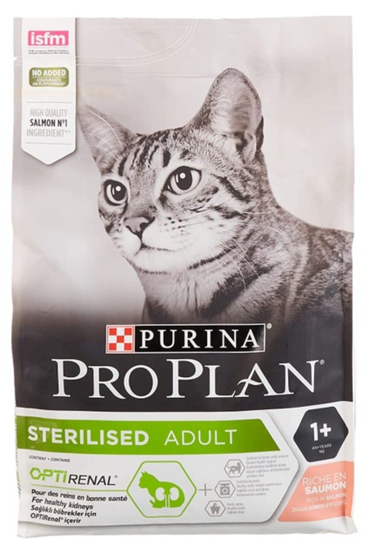 Pro Plan Sterilised Kısırlaştırılmış Kediler Için Somonlu ve Ton Balıklı Kedi Maması 3 kg