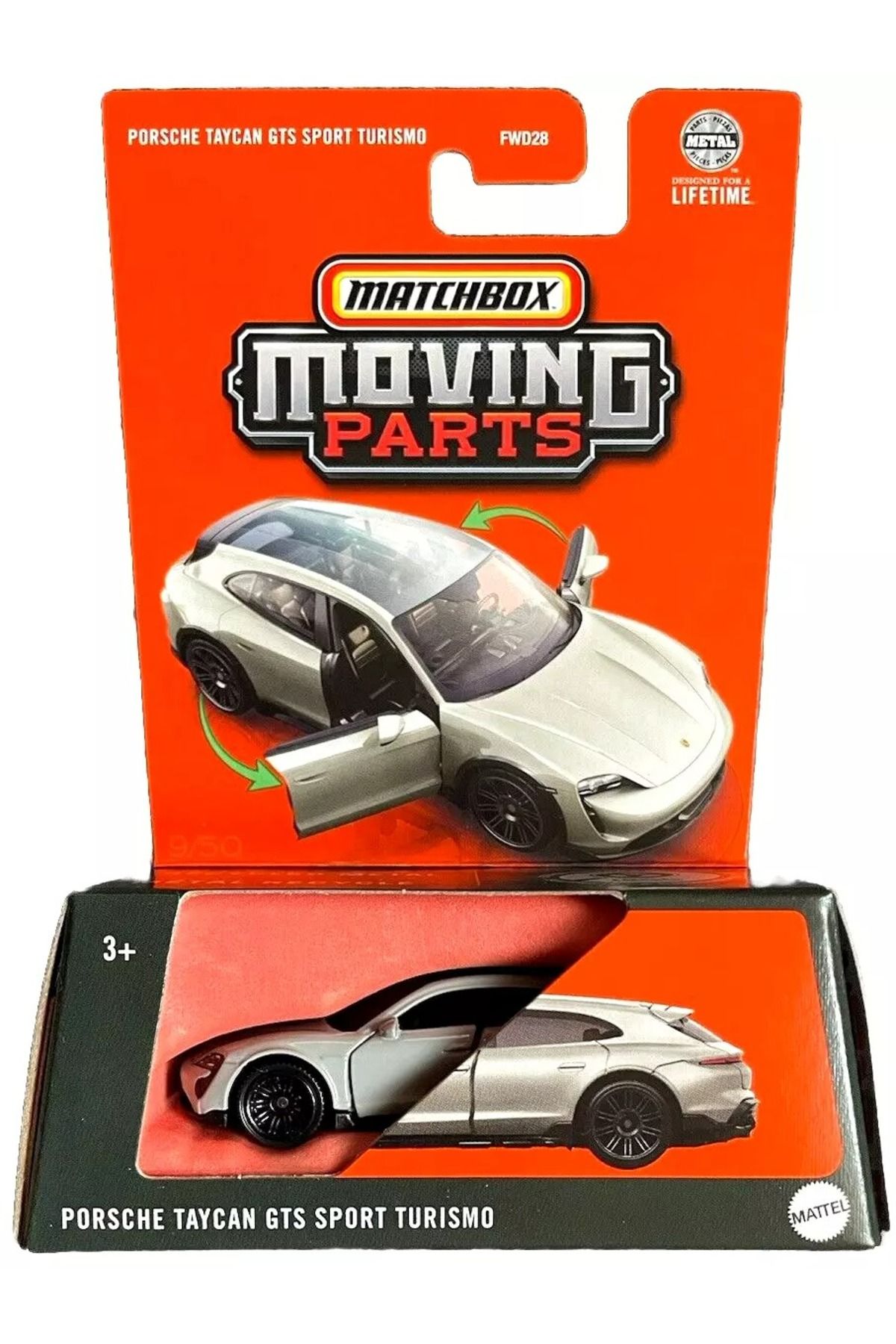 HOT WHEELS Matchbox 2025 Moving Parts Porsche Taycan GTS Sport Turismo