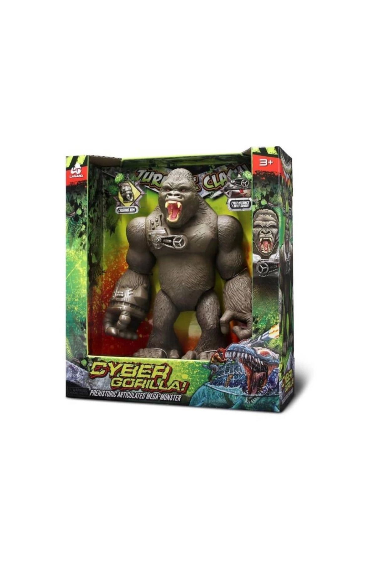 DEPOT 37108 Sunman Jurassic Clash Mega Canavar Siber Goril Figürü