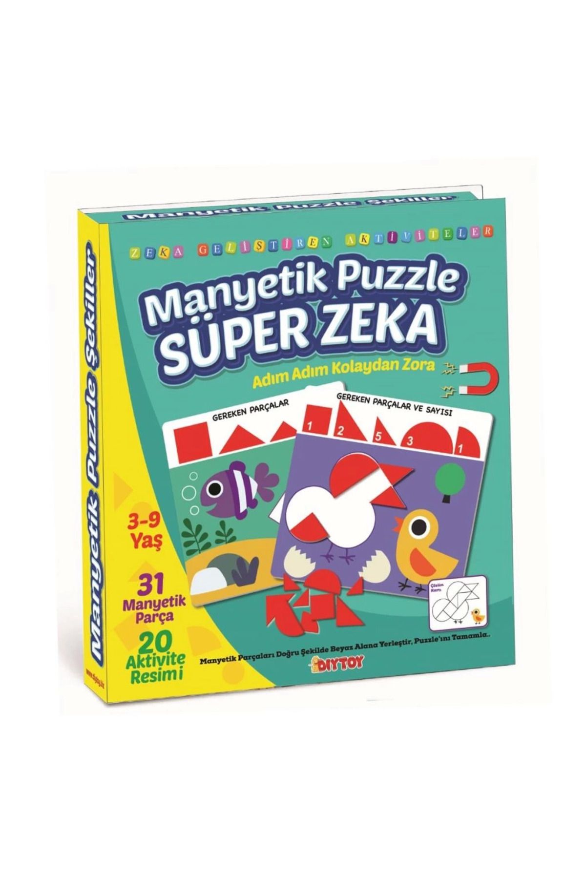 DEPOT 1536 MANYETİK PUZZLE SÜPER ZEKA