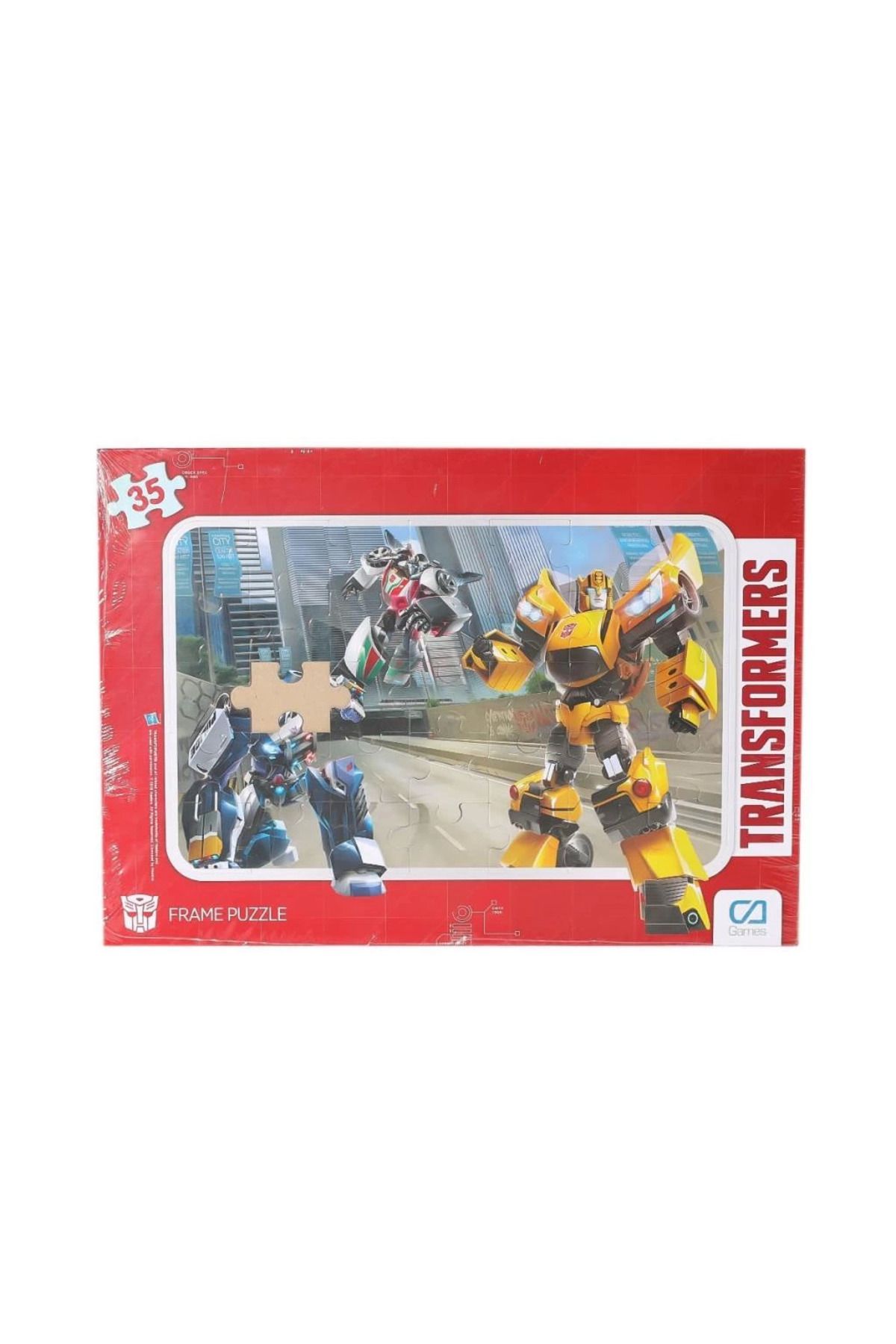 DEPOT NessiWorld CAFRM-5016-5017 Transformers Frame Puzzle 35 Parça