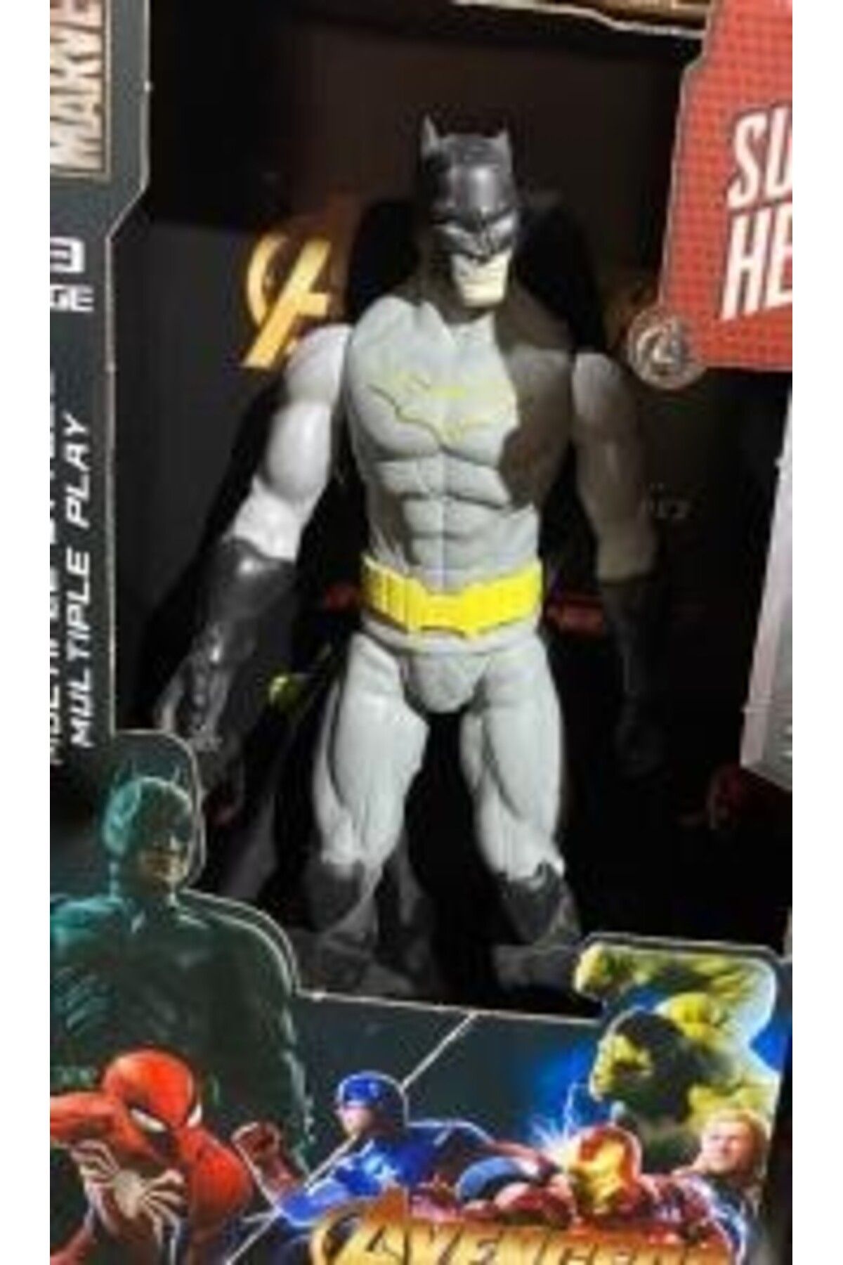 MATMEL BATMAN SÜPER KAHRAMAN SESSİZ AKSİYON FİGÜRÜ