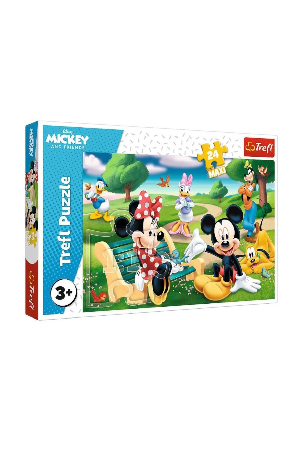 melonika PUZZLE-14344 Disney Standart 24 Parça Maxi Çocuk Puzzle