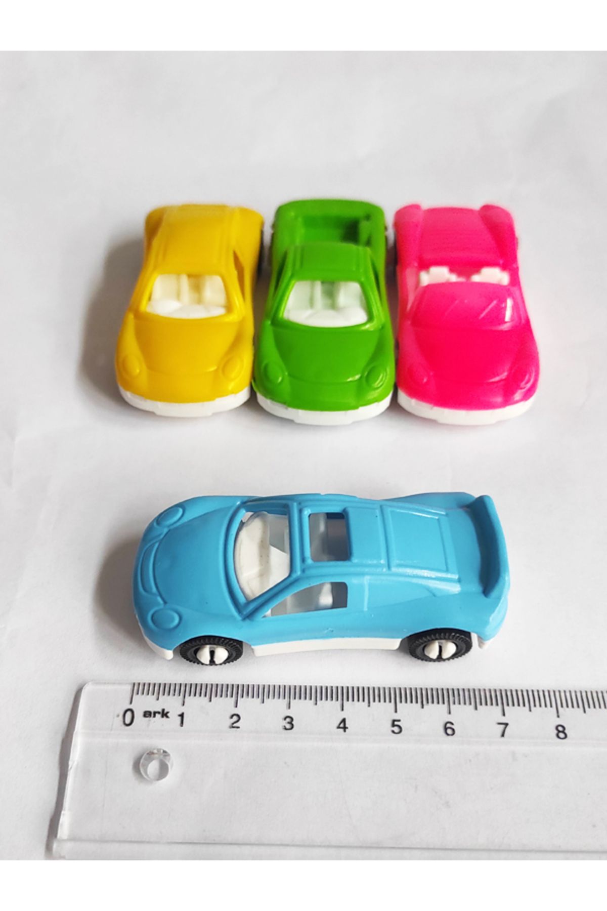 dudu kids 5 Adet Mini Oyuncak Araba Karışık Renk 7 x 3 cm - Manuel