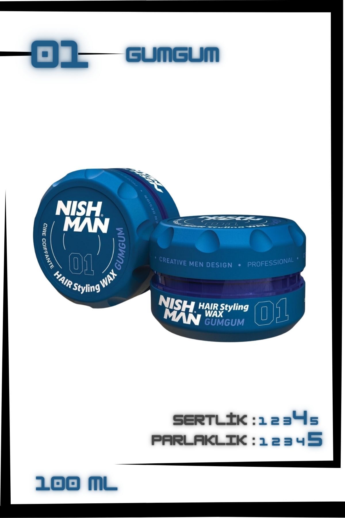 01 Saç Şekillendirici Ultra Sert Parlak Wax 100 Ml — NGPW11 — تصویر 4 از 6