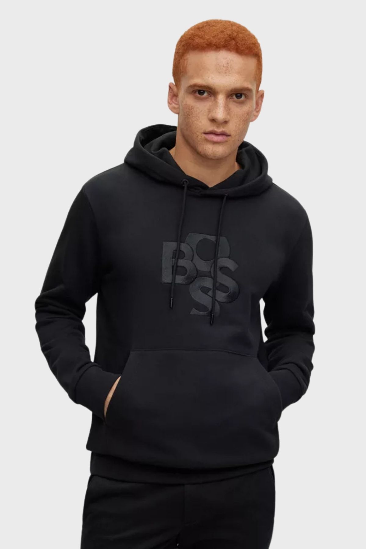 سویشرت ورزشی مردانه پیراهن با جیب رئیس Hugo Boss