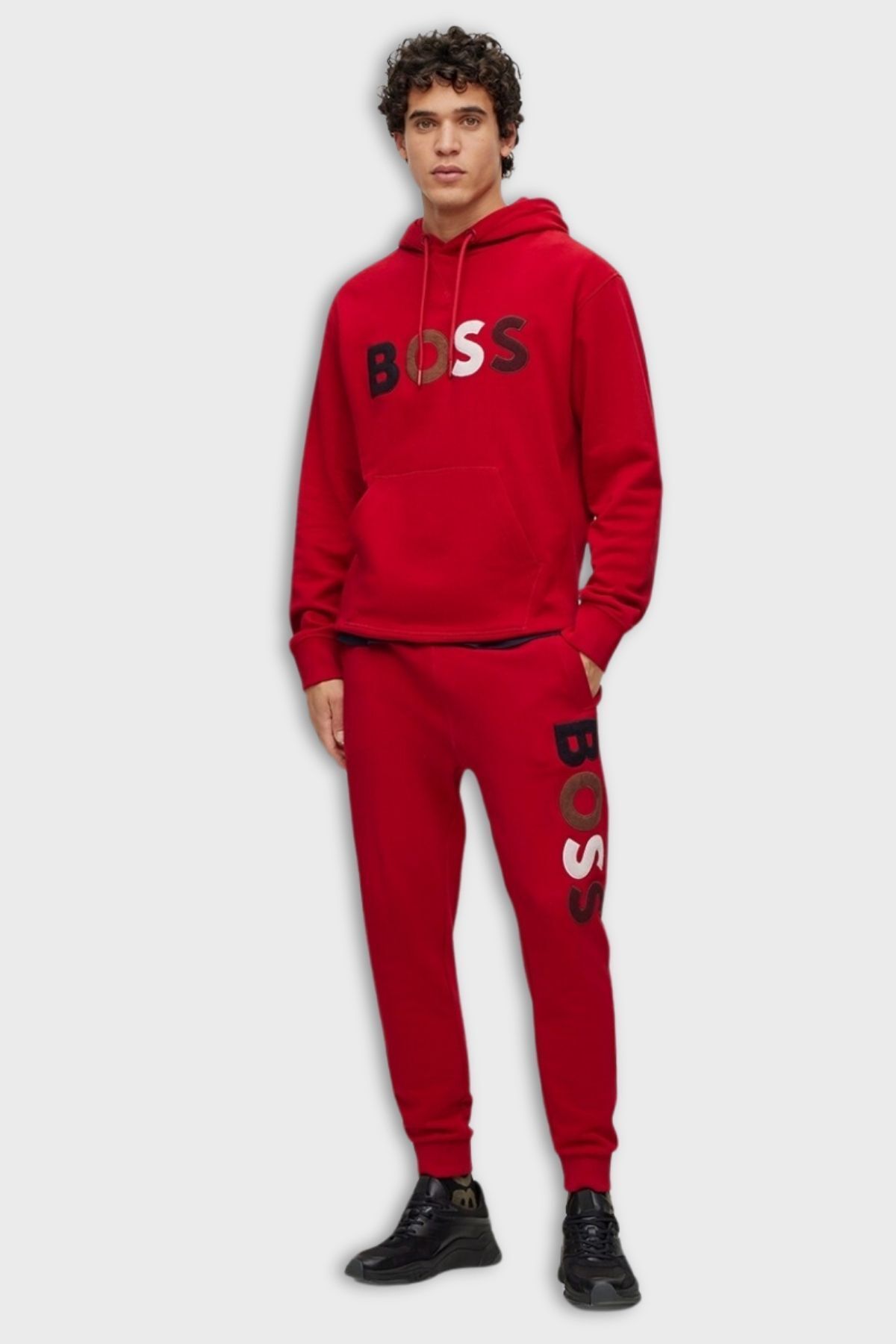 سویشرت ورزشی مردانه پیراهن با هود رئیس Hugo Boss