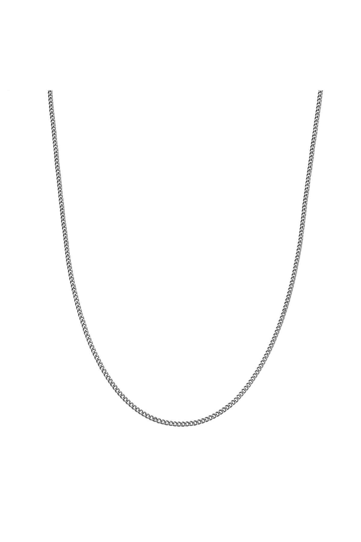 True Rebels-Edelstahlhalskette Kette Edelstahl gunmetal 1