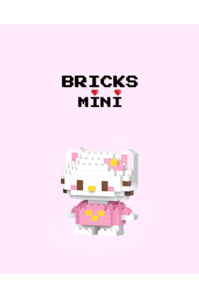 Bricks Hello Kitty Mini Yapı Oyuncak --