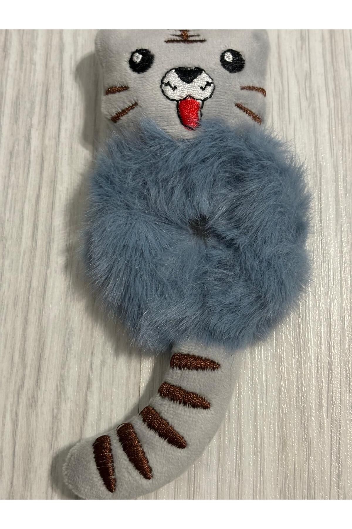 sihirli çanta Peluş kedi bağlama toka