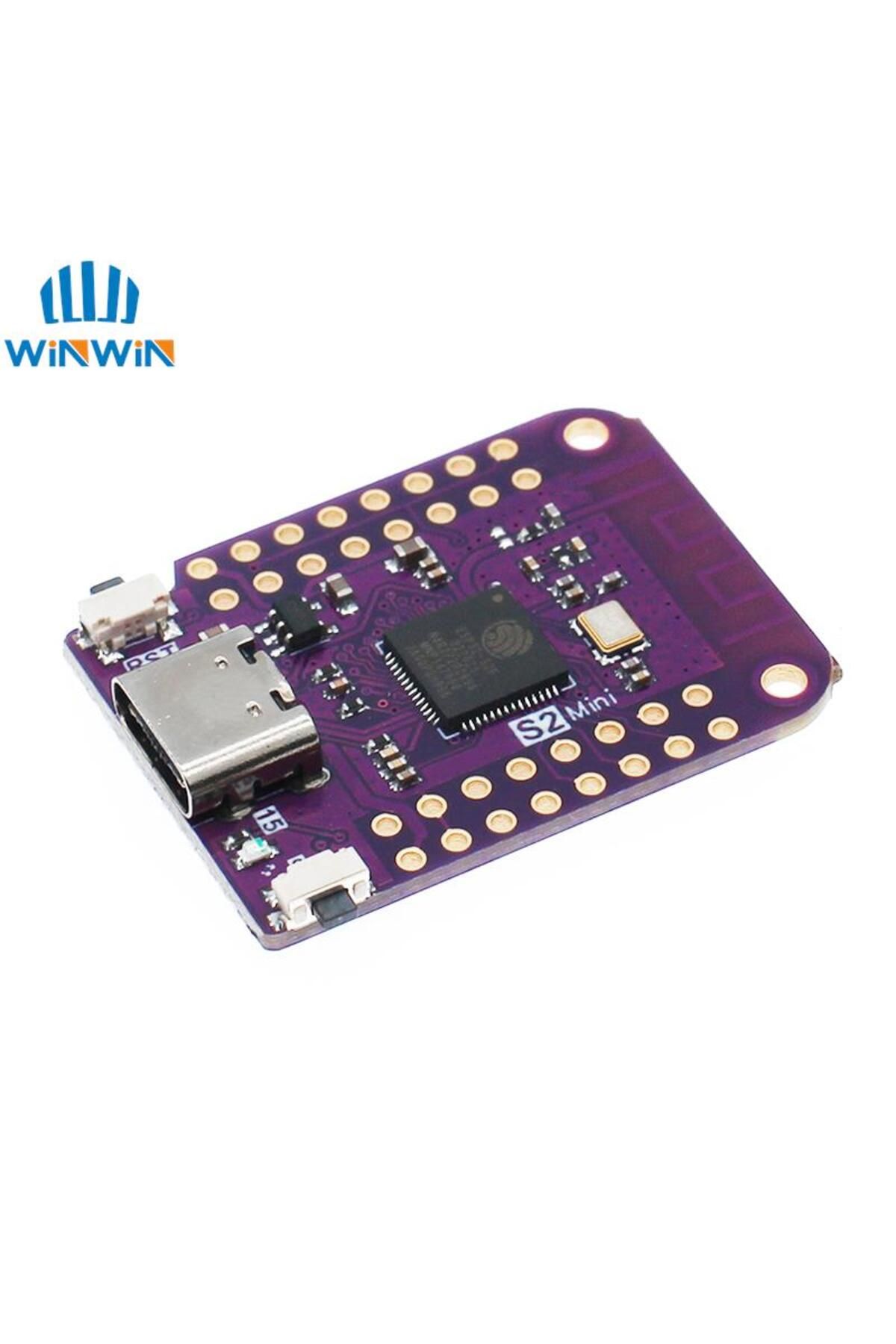 Choice-ESP32 S2 Mini V1.0.0 - LOLIN WIFI IOT Board based ESP32-S2FN4R2 ESP32-S2 4MB FLASH 2MB PSRAM Micr... 6