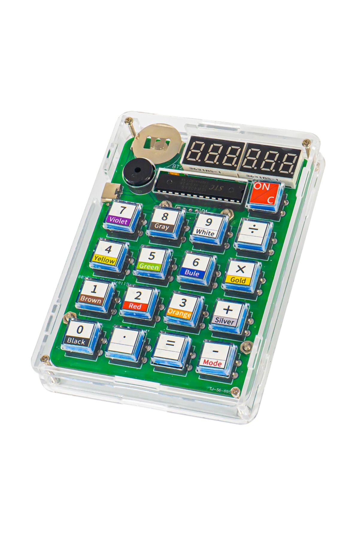 Choice-DIY Calculator Electronic Production Kit LED Digital Tube Display With Shell Single-Chip Microcom... 8