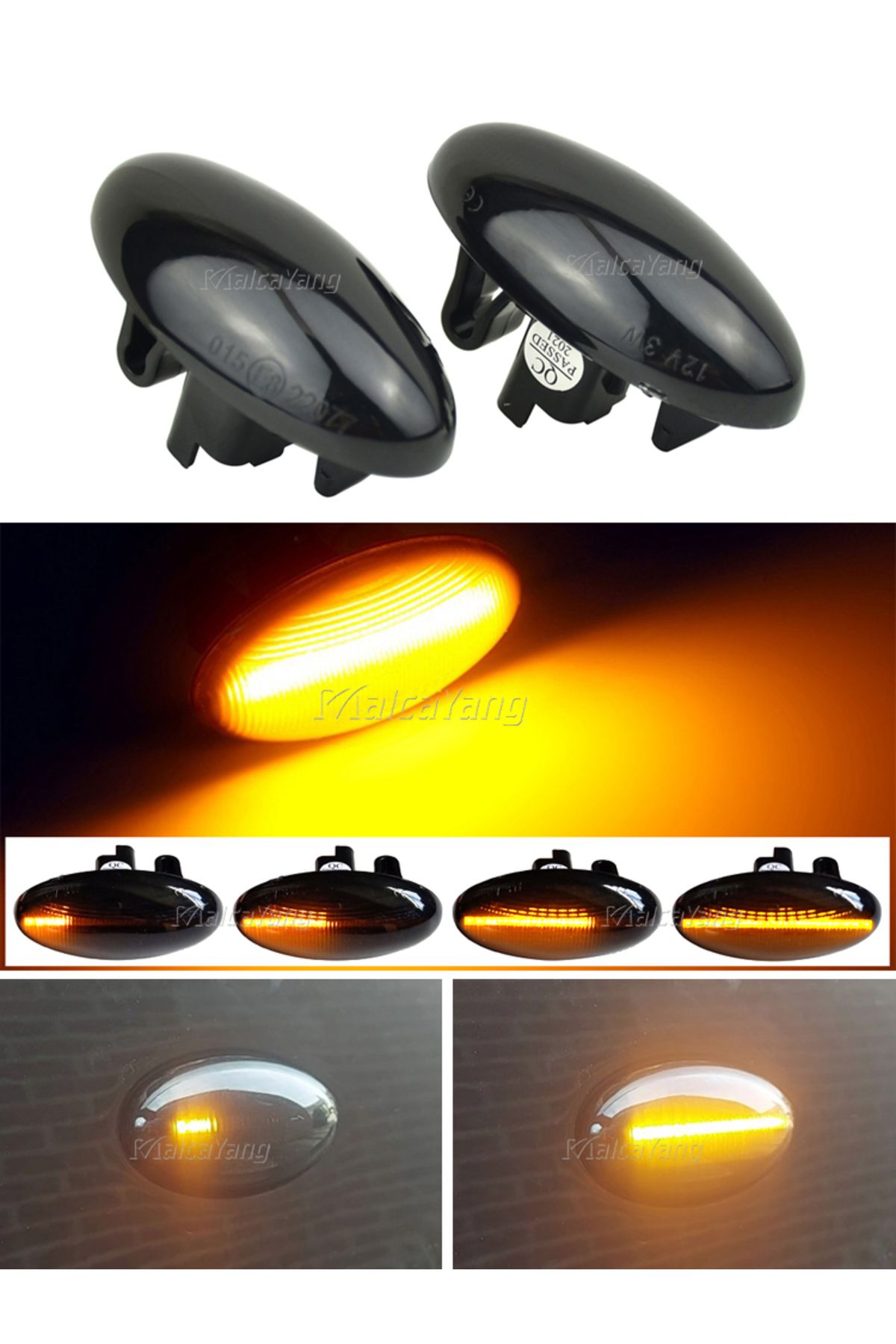 Choice-LED Turn Signal Side Marker Lights Blinker Lamp For Citroen Berlingo Xsara Picasso Jumpy Elysee C... 8