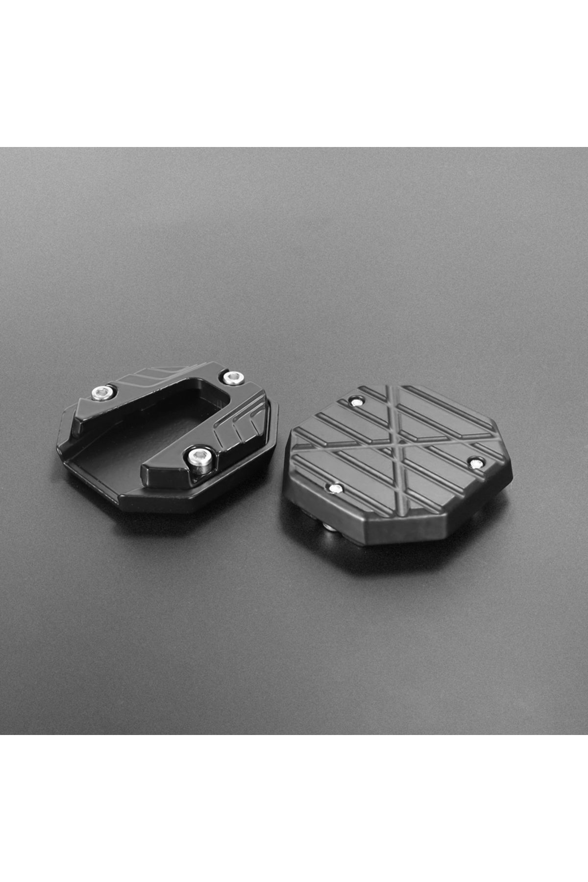 Choice-Universal Scooter Motorcycle Bike Kickstand Extender Foot Side Stand Extension Pad Support Plate ... 5