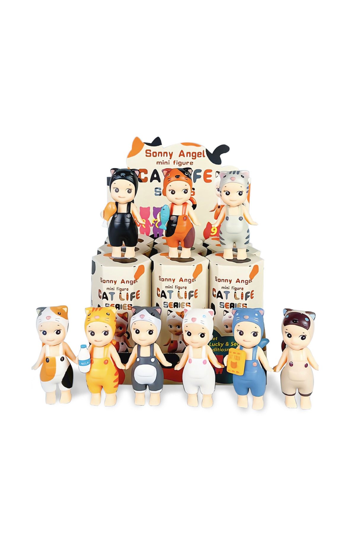 Choice-Cat Blind Box Sonny Angel Cats Life Action Figures Toys Ornaments Dolls For Fans Children Christm... 7