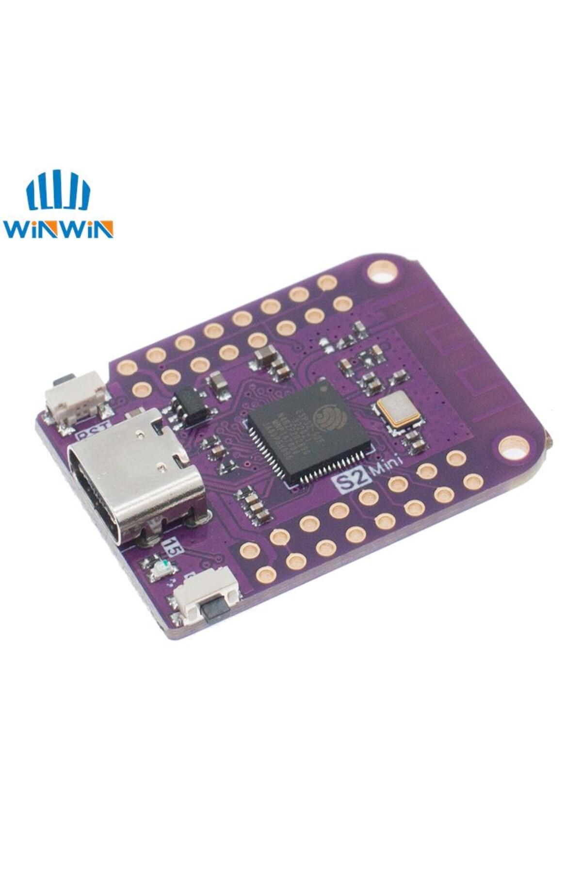 Choice-ESP32 S2 Mini V1.0.0 - LOLIN WIFI IOT Board based ESP32-S2FN4R2 ESP32-S2 4MB FLASH 2MB PSRAM Micr... 3