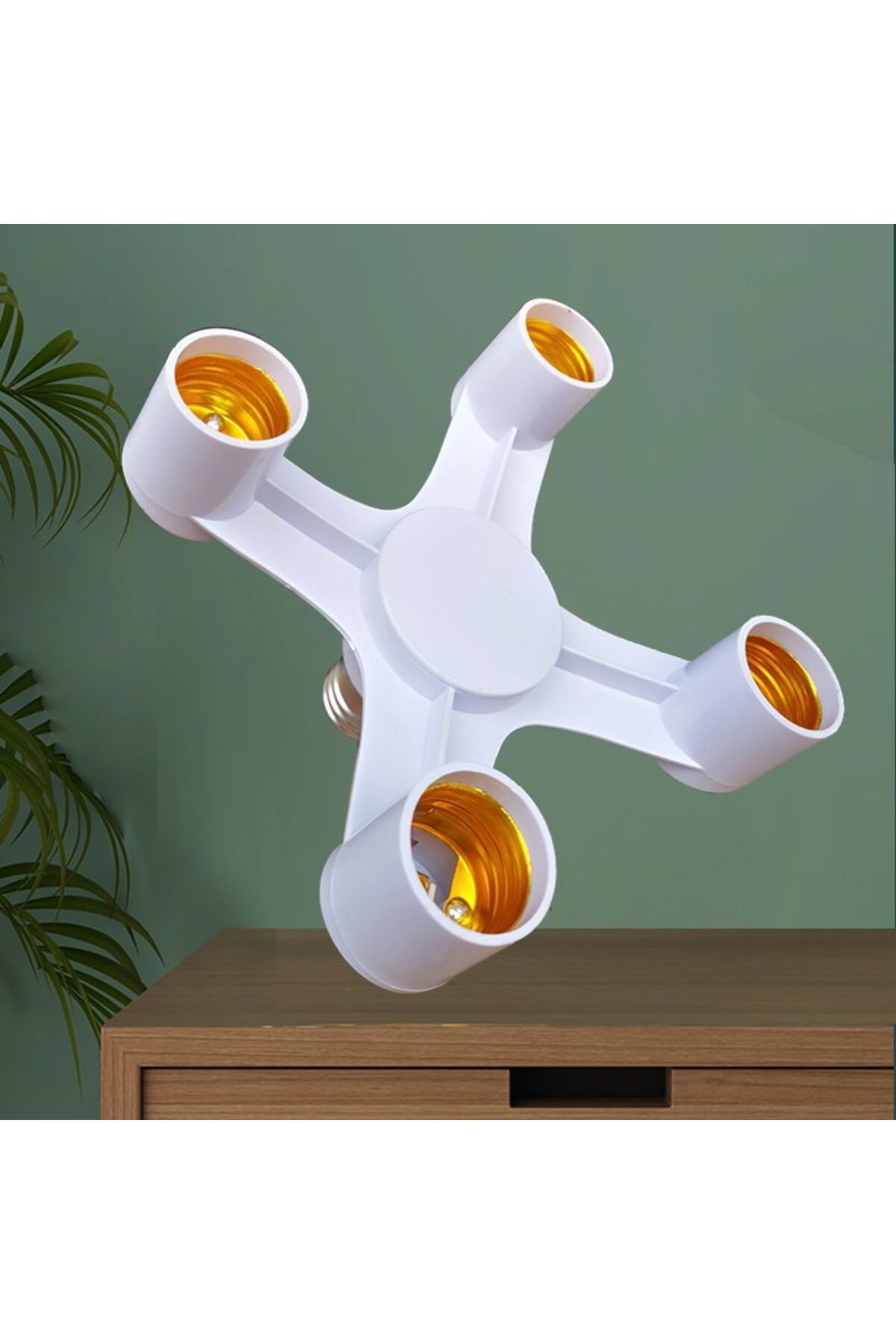 Choice-4in1 E27 Base Socket Splitter E27 To E27 Eu Led Bulb Lamp Holder 2in1/3in1/4in1/5in1/6in1 Led Lamp S 1