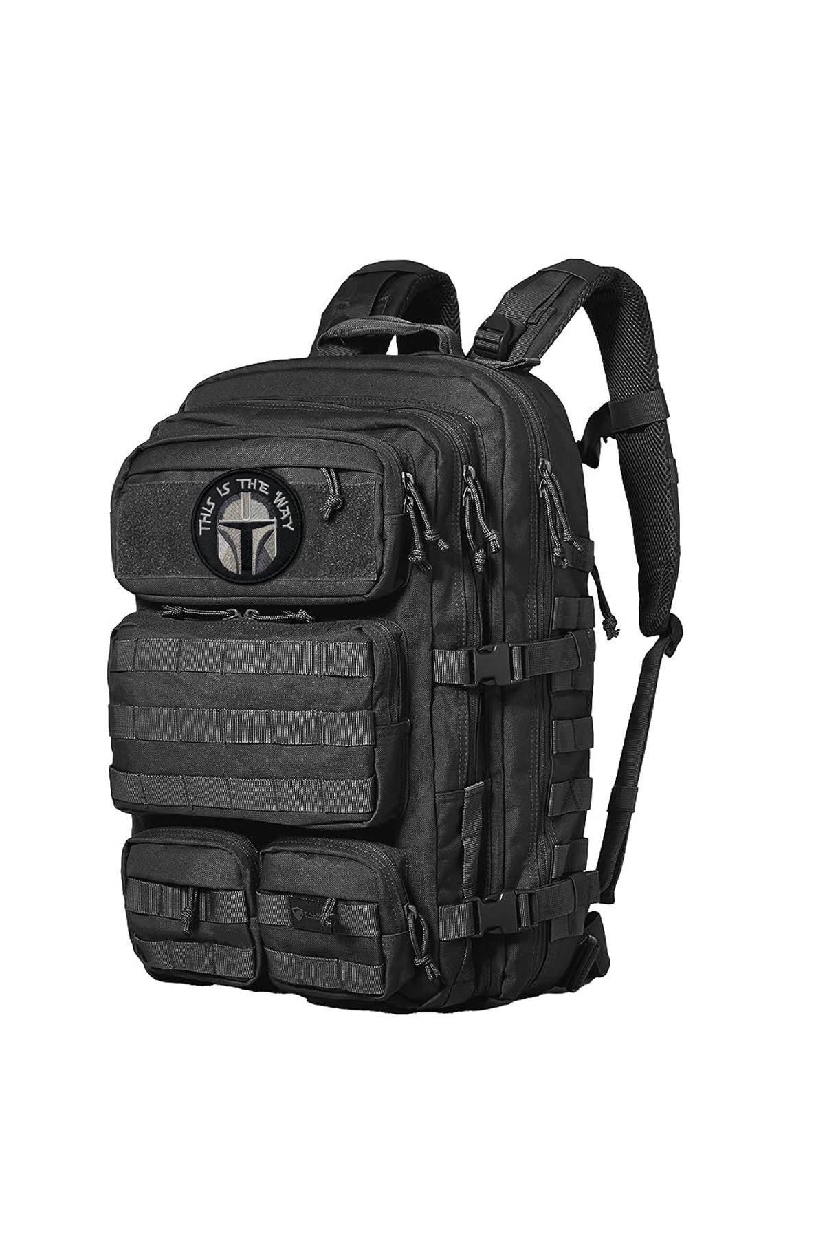 Choice-2pc This is The Way Full Helmet Embroidered Fastener Hook and Loop Patch 2