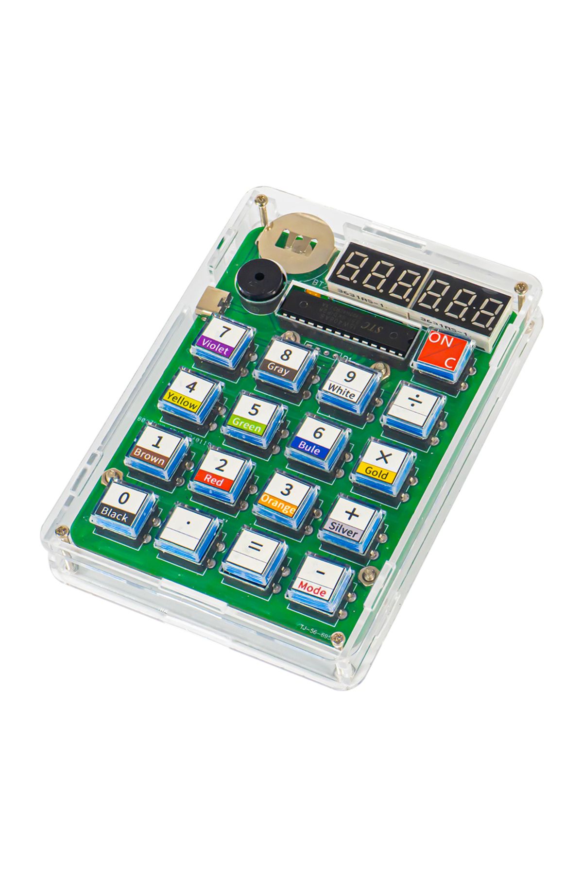 Choice-DIY Calculator Electronic Production Kit LED Digital Tube Display With Shell Single-Chip Microcom... 7