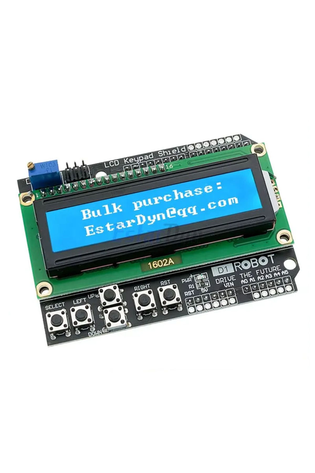 Estardyn-1602 LCD Keypad Shield LCD1602 LCD 1602 Module Display For Arduino ATMEGA328 ATMEGA2560 ... 8